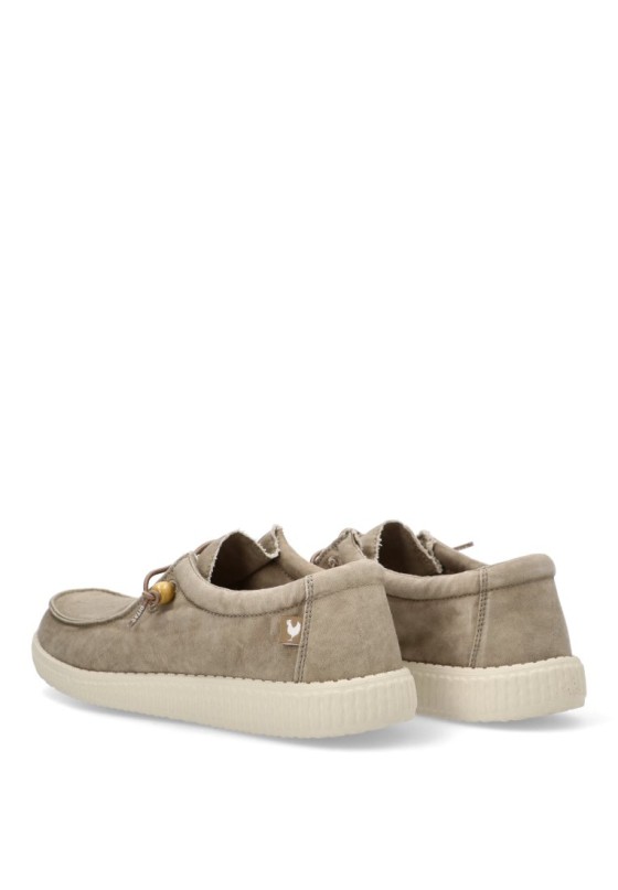 Nautico kiova mocasin hombre  wallabi washed beige