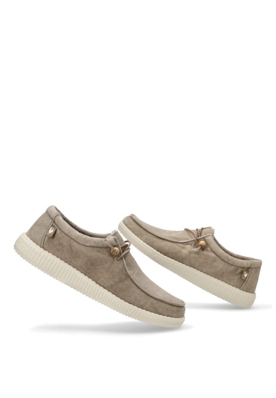 Nautico kiova mocasin hombre  wallabi washed beige