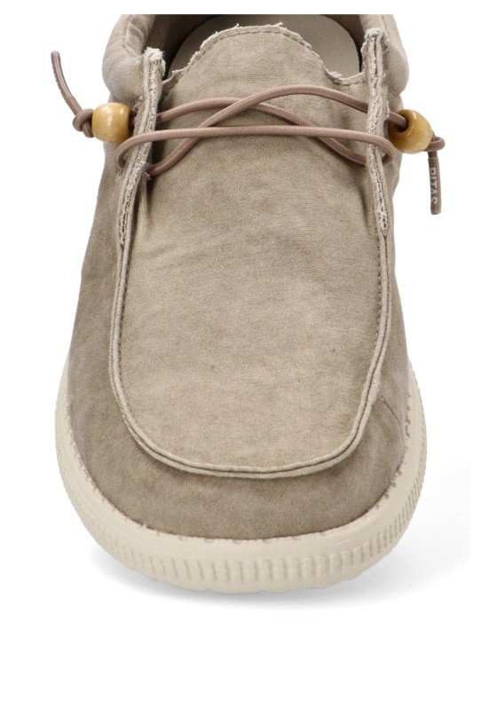 Nautico kiova mocasin hombre  wallabi washed beige