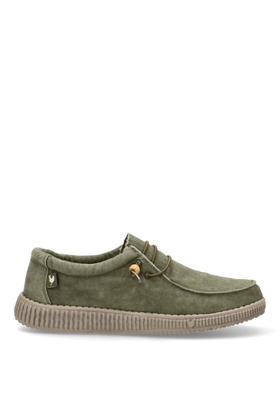 Nautico kiova mocasin hombre  wallabi washed kakhi