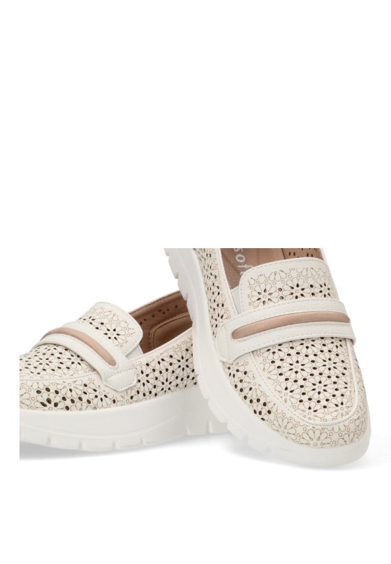 Nautico kiova mocasin mujer MYSOFT 25m262 blanco