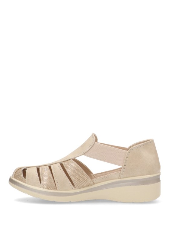 Sandalia mujer AMARPIES amd28402 beige