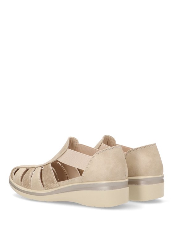 Sandalia mujer AMARPIES amd28402 beige