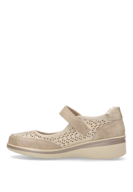 Zapato mujer AMARPIES amd28401 beige