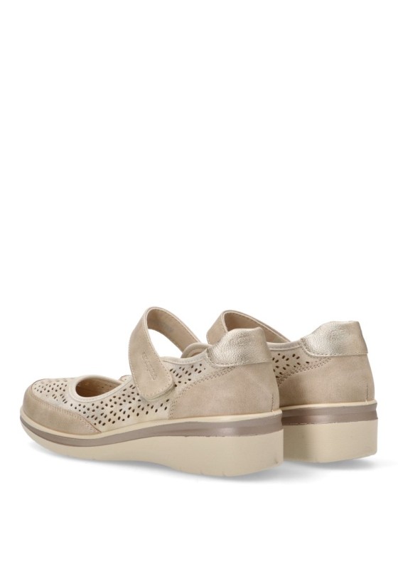 Zapato mujer AMARPIES amd28401 beige