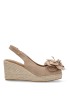 Esparteña valenciana alpargata mujer BUONAROTTI cf5182 beige