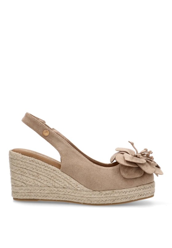 Esparteña valenciana alpargata mujer BUONAROTTI cf5182 beige