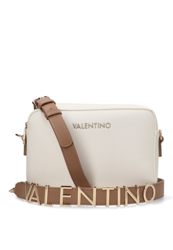 Bolso bandolera pequeña mujer VALENTINO vbs5a809 blanco