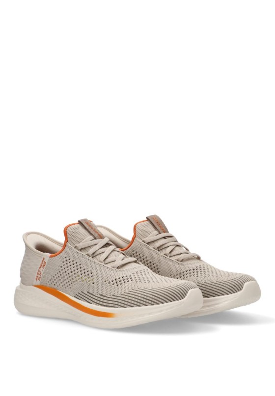 Deportivo hombre SKECHERS 210810 beige