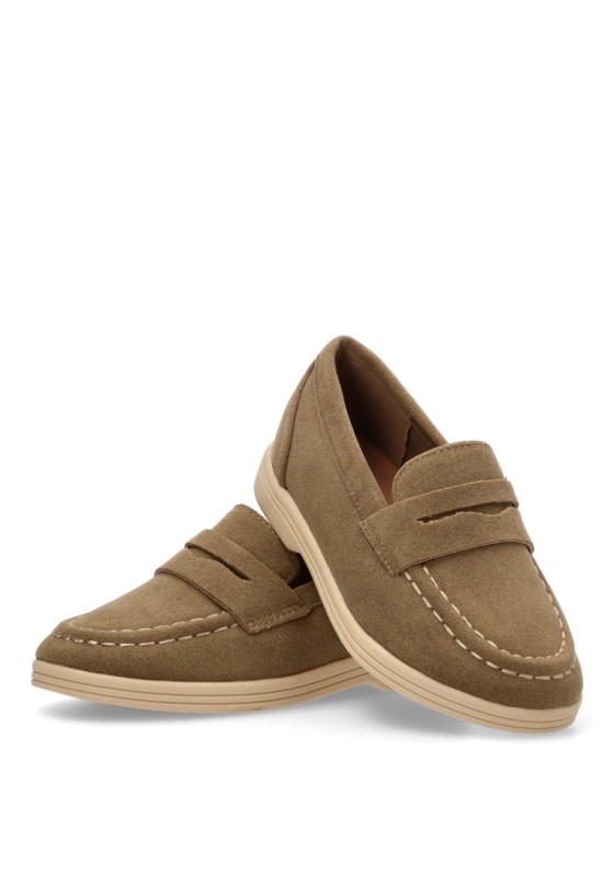 Nautico kiova mocasin niño ETIKA 17218 taupe