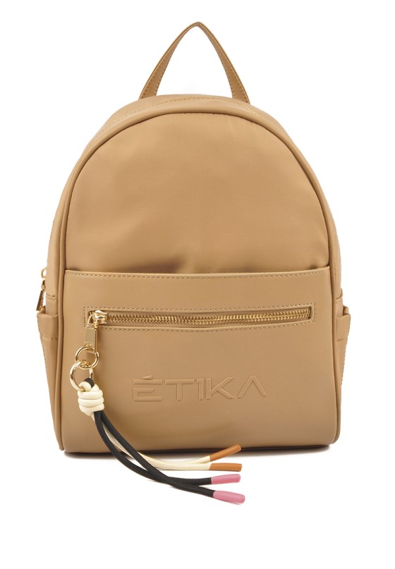 Mochila bolso mujer ETIKA b30128 camel