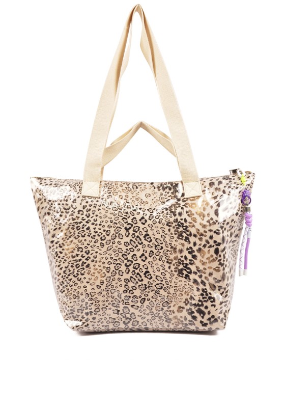 Bolsa playa mujer ETIKA b30132 beige