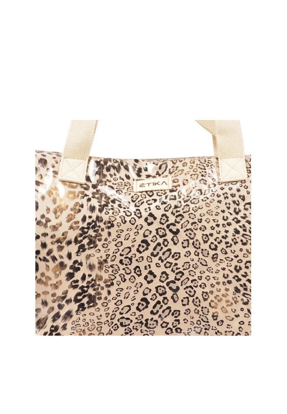 Bolsa playa mujer ETIKA b30132 beige