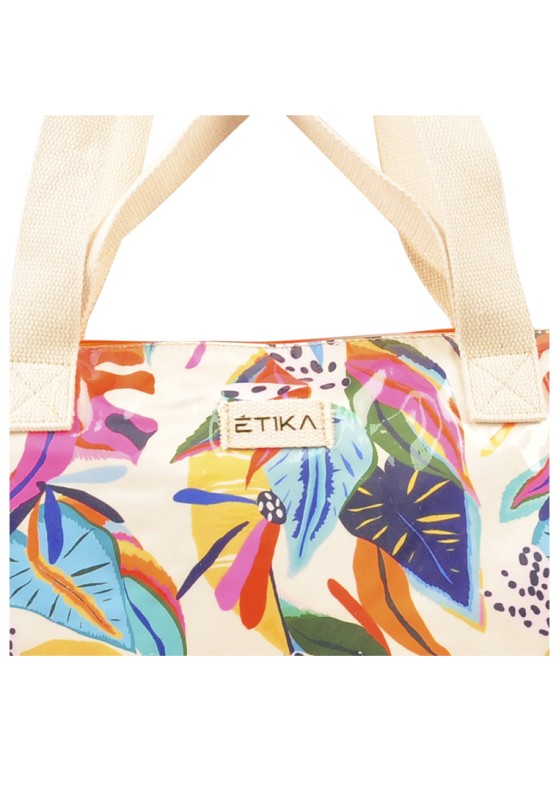 Bolsa playa mujer ETIKA b30132 coral