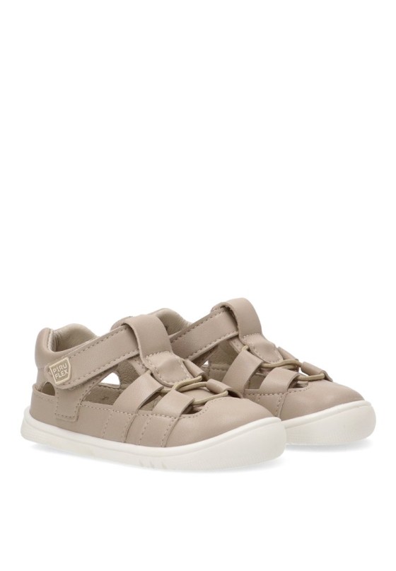 Sandalia niña PIRUFLEX pf274 beige