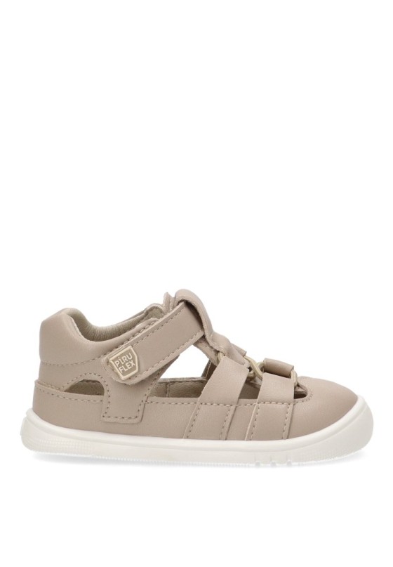 Sandalia niña PIRUFLEX pf274 beige