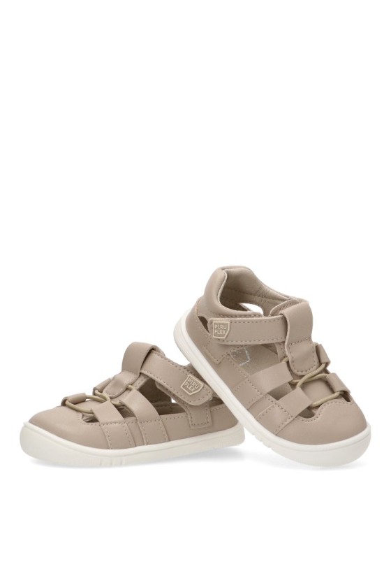 Sandalia niña PIRUFLEX pf274 beige