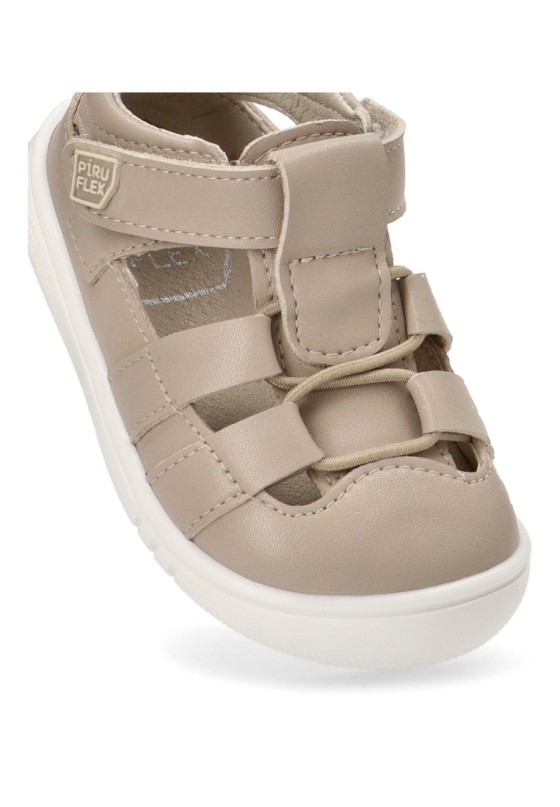 Sandalia niña PIRUFLEX pf274 beige