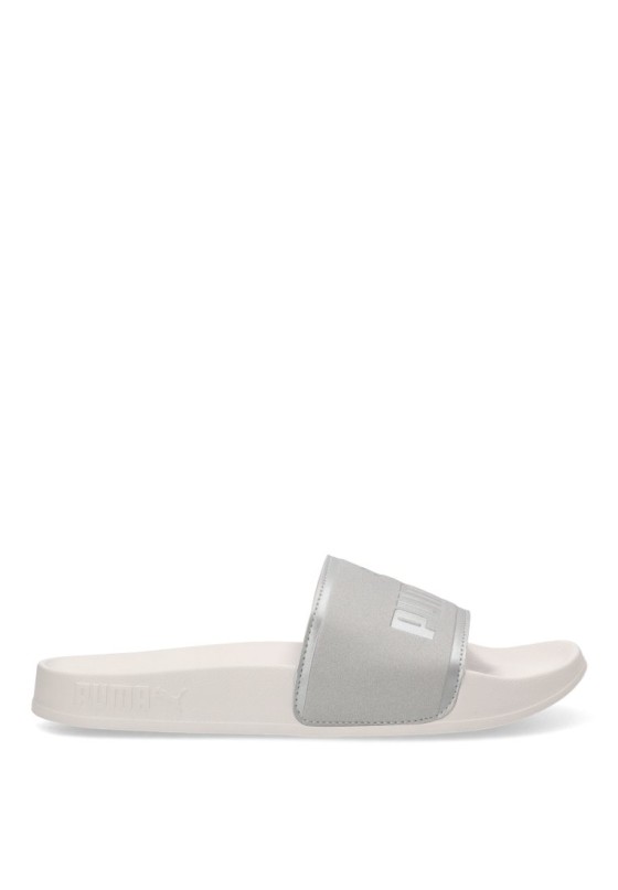 Chanclas sandalias playa mujer PUMA 401707 plata