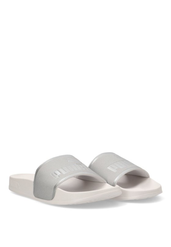 Chanclas sandalias playa mujer PUMA 401707 plata