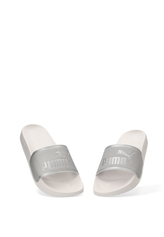 Chanclas sandalias playa mujer PUMA 401707 plata