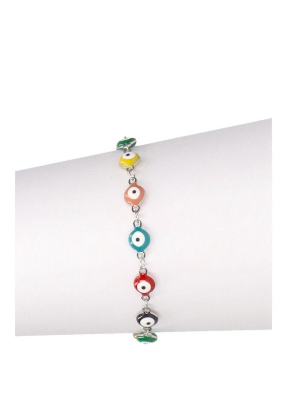 Pulsera fina mujer Luna Collection c1-03571 plata