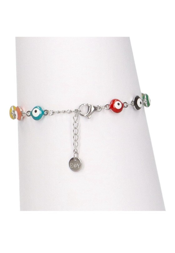 Pulsera fina mujer Luna Collection c1-03571 plata