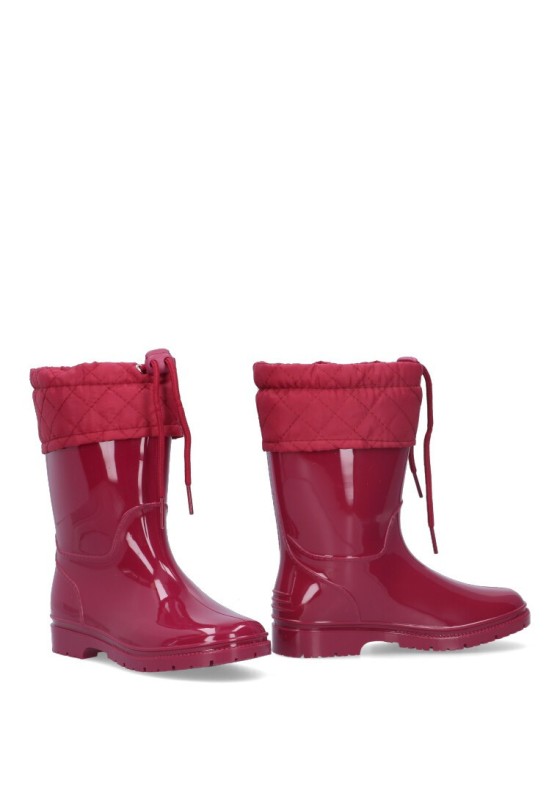 Bota y botin agua niña BUBBLE BOBBLE a3496 fucsia